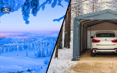 Autoteltta talvella: Kestääkö se lunta ja Suomen sääoloja?